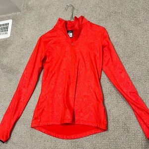 Nike Dri Fit 3/4 zip long sleeve sweatshirt